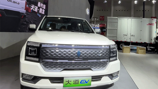 绿动车展最前线 江铃乐行三款新能源产品空降2023CCVS