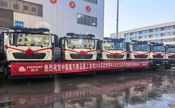 开年捷报传，征程自此启！中国重汽喜迎批量交付&ldquo;开门红&rdquo;！