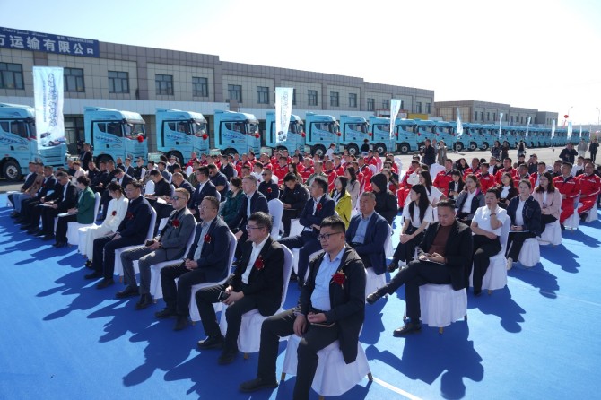 200台JH6 TIR牵引车交付，强势助力丝路跨境物流